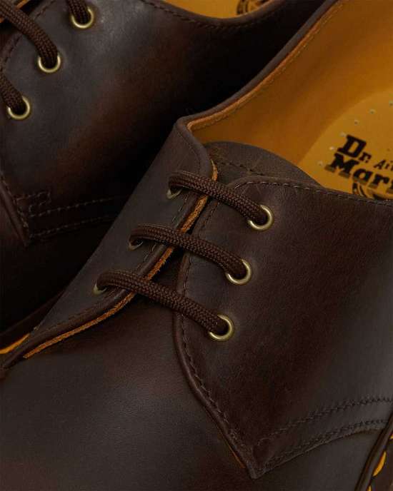 Zapatos Con Cordones Dr. Martens 1461 Mujer Marrom MX-46078